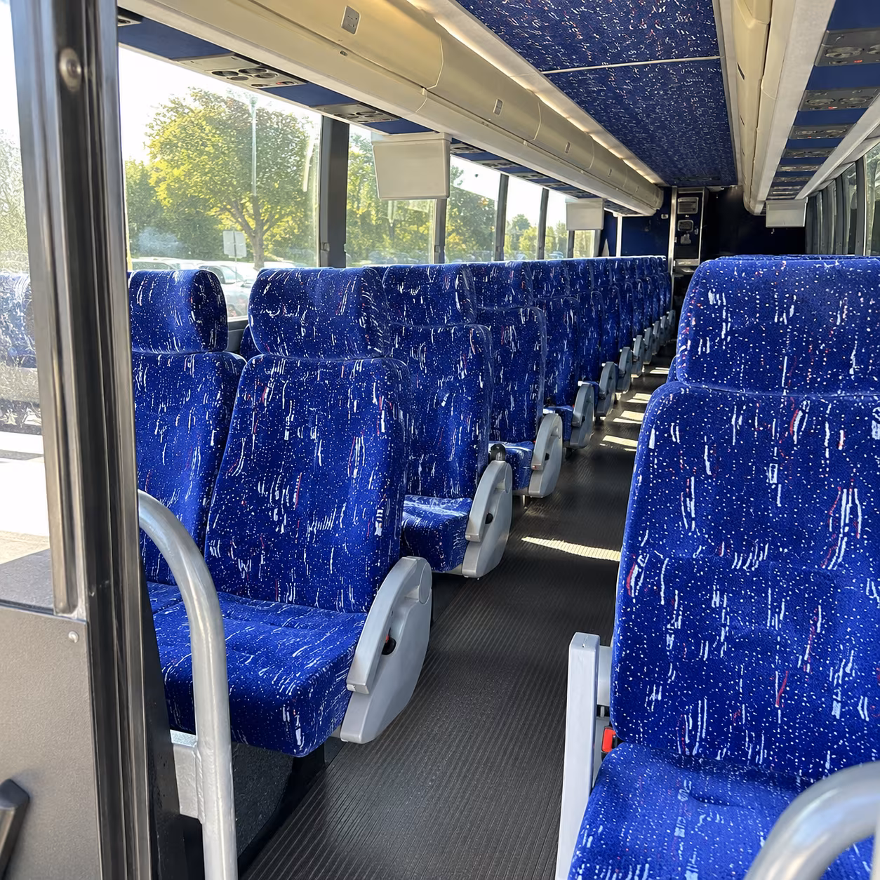 charter buses for corporate events at the lowell memorial auditorium