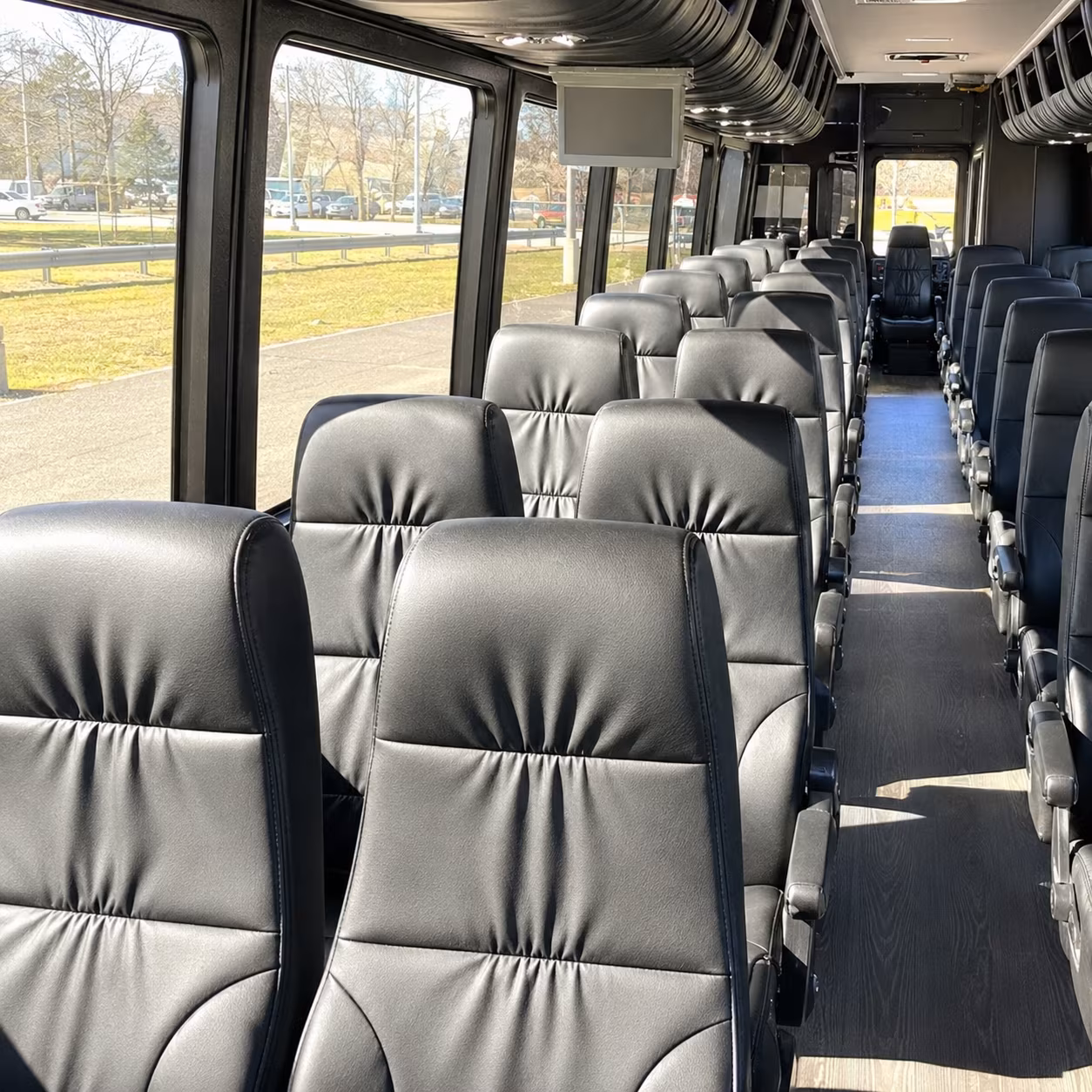 lowell 30 passenger minibus inside