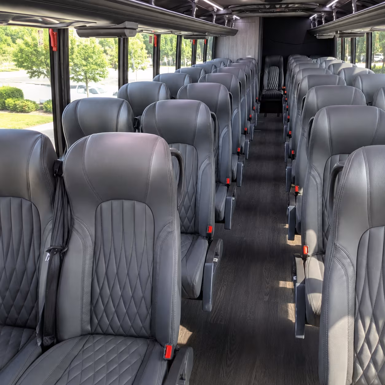 lowell 30 passenger minibus interior