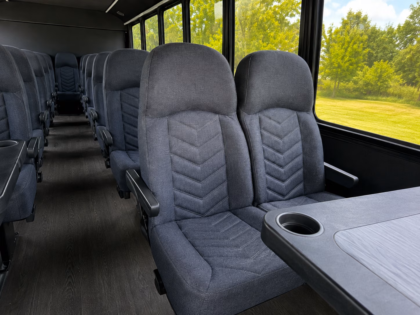 lowell airport transportation onboard seating