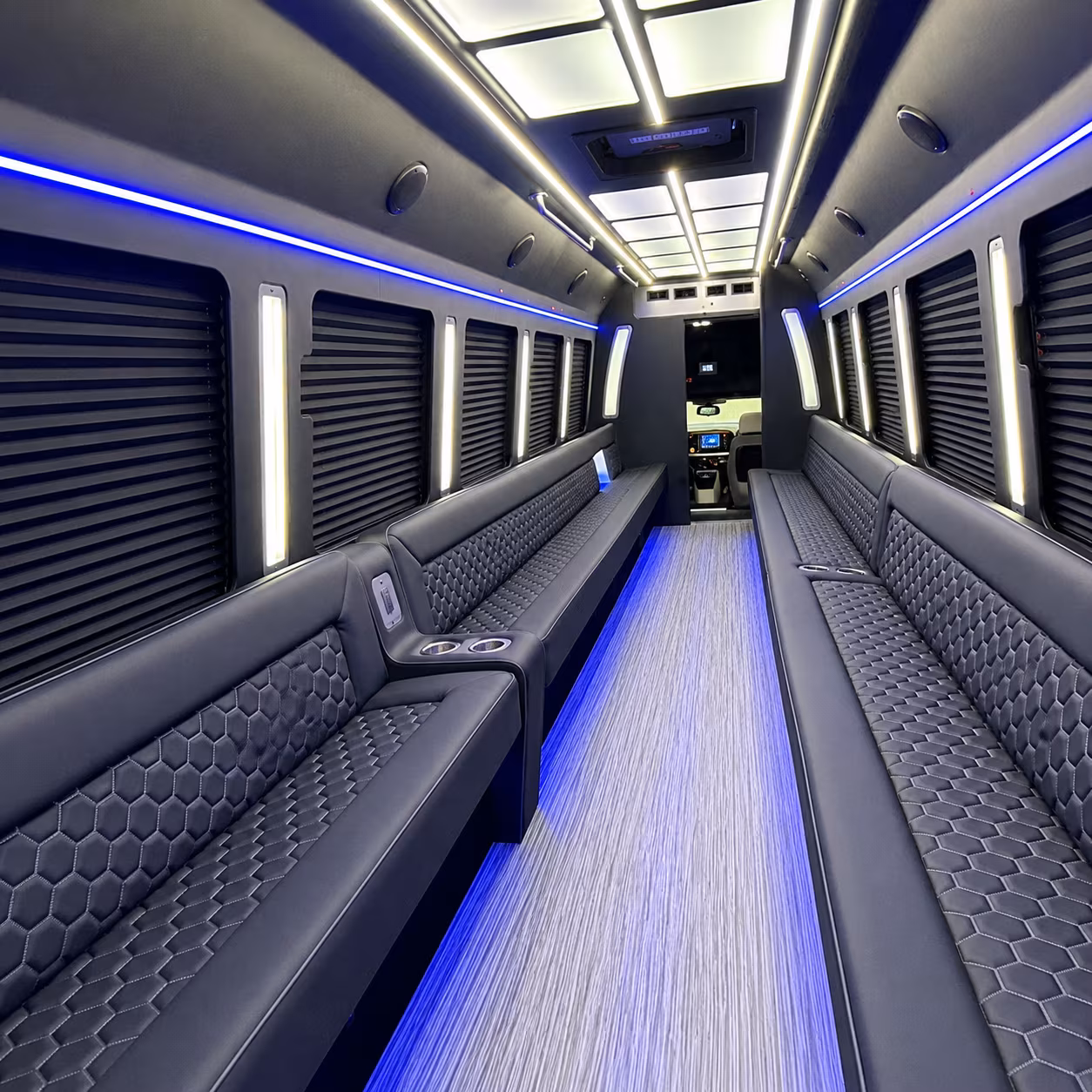 lowell party bus inside