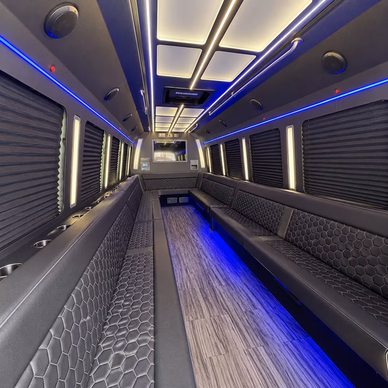 lowell party bus interior