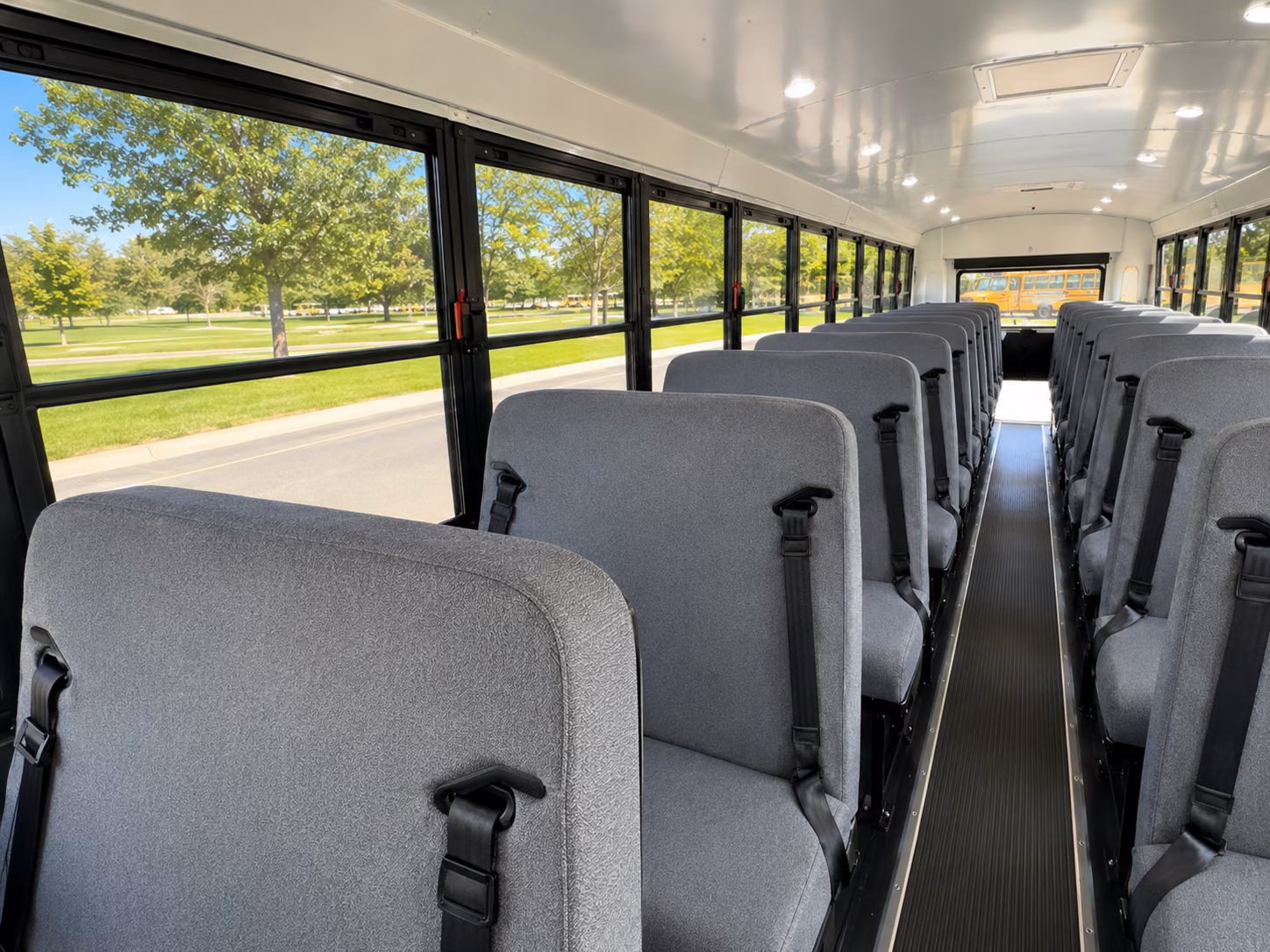 lowell school bus inside