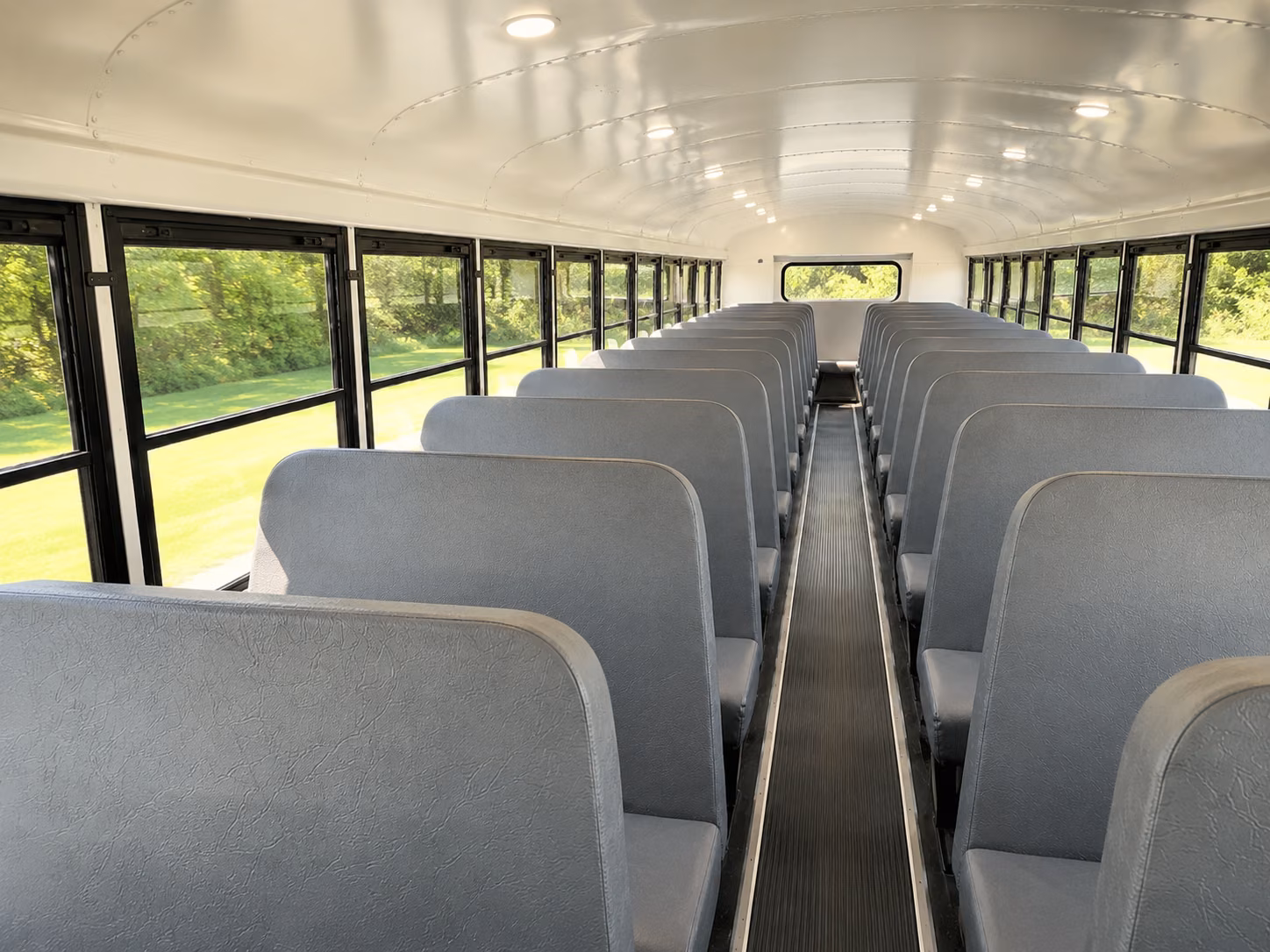 lowell school bus interior