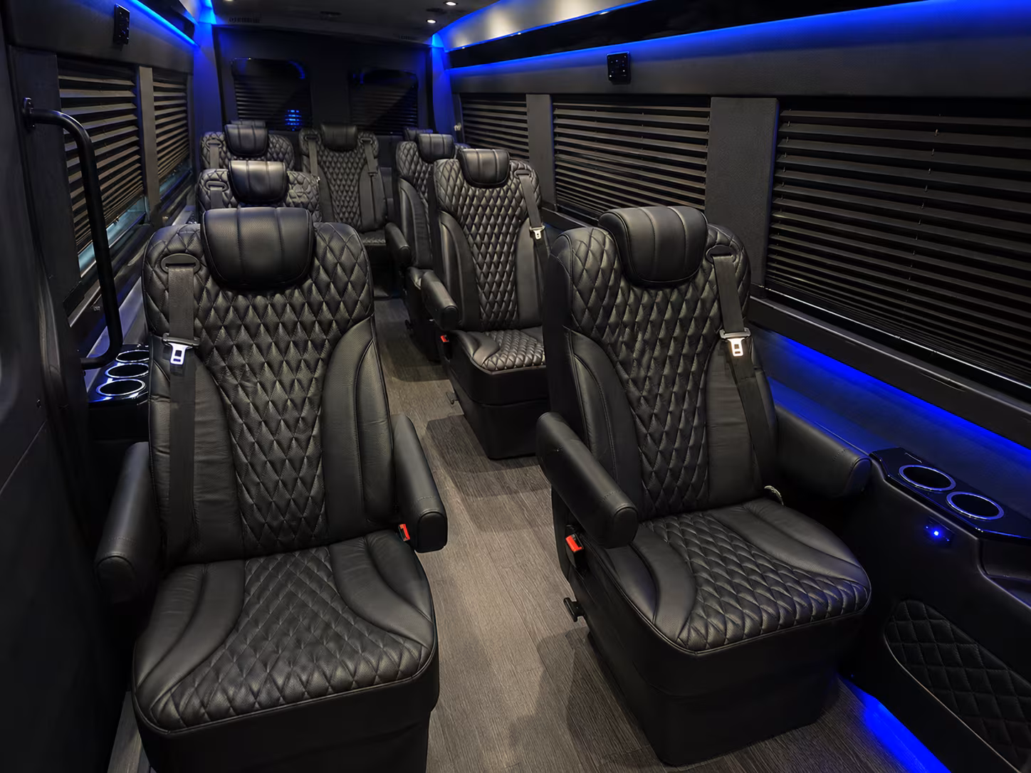 lowell sprinter van with driver interior